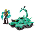 Ben 10 Transforming Vehicle With Figure - Diamond Head Power Tank - Itay-2