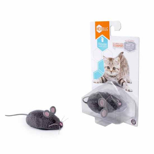 HEXBUG Mouse Robotic Cat Toy (GREY) - Itay-2