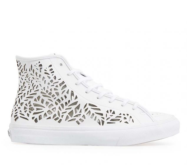 VANS | SK8-HI DECON (CUTOUT)| LEAVES/WHITE - Itay-2