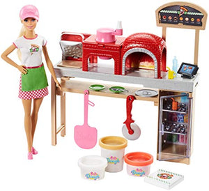 Barbie Pizza Chef Doll and Playset - Itay-2