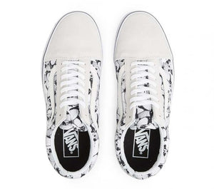 VANS | OLD SKOOL (BUTTERFLY) TRUE WHITE | BLACK - Itay-2