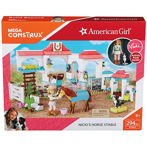 Mega Bloks American Girl Nicki Horse Stables - Itay-2