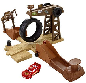 Disney Pixar Cars Smokey's Tractor Challenge Playset - Itay-2