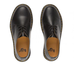 DR MARTENS | 1461 DMC 3-EYE SHOE | BLACK SMOOTH - Itay-2