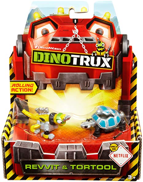 Dinotrux Revvit and Tortool Character 2-Pack - Itay-2