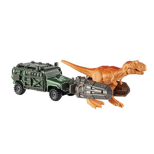 Matchbox Jurassic World Dino Transporters Tyranno-Hauler Vehicle And Figure - Itay-2