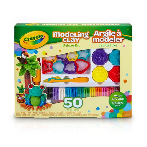 Crayola Plastilina Kit and Modeling Clay Kit - Itay-2