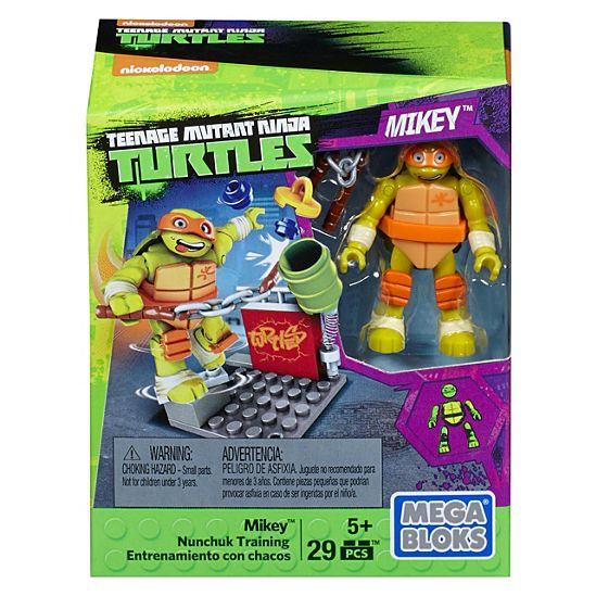 Mega Bloks Teenage Mutant Ninja Turtles Mikey Nunchuk Training - Itay-2