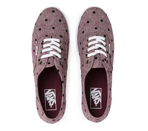 VANS |AUTHENTIC | LO PRO | BURGANDY/WHITE - Itay-2