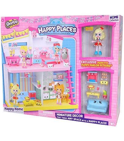 Shopkins Happy Places Puppy Parlor Jessicake and Popette Set - Itay-2