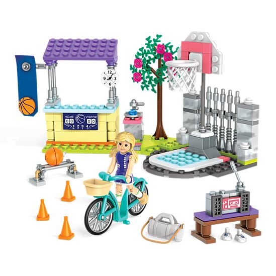 Mega Construx American Girl Julie's Basketball Practice - Itay-2