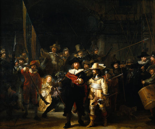 THE NIGHT WATCH | REMBRANDT VAN RIJN - Itay-2