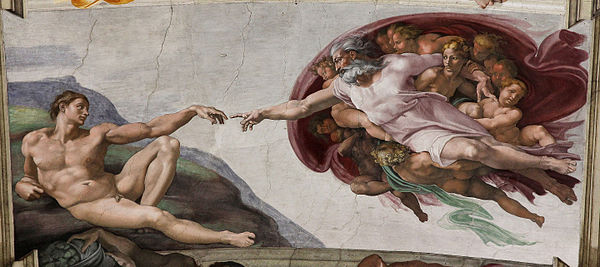 THE CREATION OF ADAM | MICHELANGELO - Itay-2