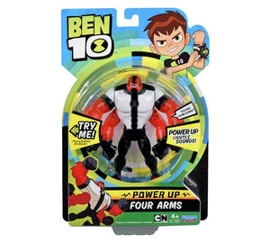 Ben 10 6" Deluxe Power Up Figures - Four Arms - Itay-2