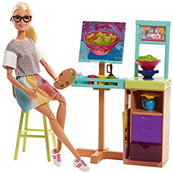 Barbie Art Studio Playset - Itay-2