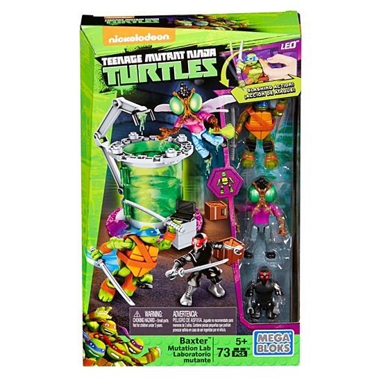 Mega Bloks Teenage Mutant Ninja Turtles Baxter Mutation Lab - Itay-2