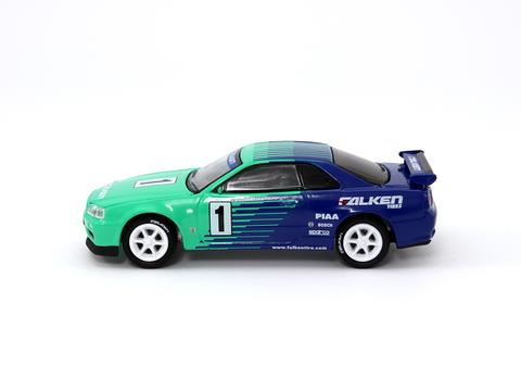 Tarmac x Greenlight Nissan GTR R 35 FALKEN - Itay-2