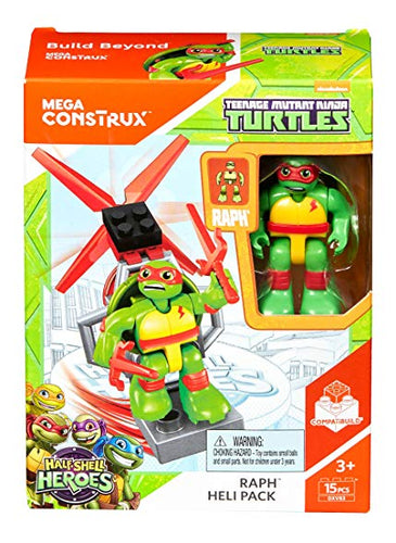 Mega Bloks Teenage Mutant Ninja Turtles Raph Heli Pack Figure - Itay-2